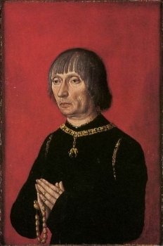 15Th Century Unknown Painters  Portrait Of Louis Of Gruuthuse  Wga23572 232 350 S